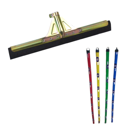 Metal Wiper 75CM (Gold) With Wooden Handle - Vita - Made in Taiwan-Daitona General Trading LLC