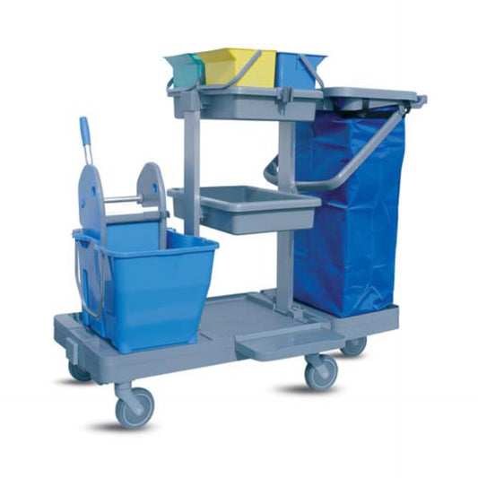 Multipurpose Service Trolley (With Twin Bucket) - IPC RS - Made in Italy-Daitona General Trading LLC