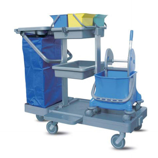 Multipurpose Service Trolley (With Single Bucket Trolley) - IPC RS - Made in Italy-Daitona General Trading LLC