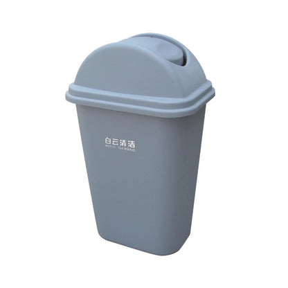Plastic Swing Dust Bin 35LT (Grey) Baiyun - Made in China-Daitona General Trading LLC