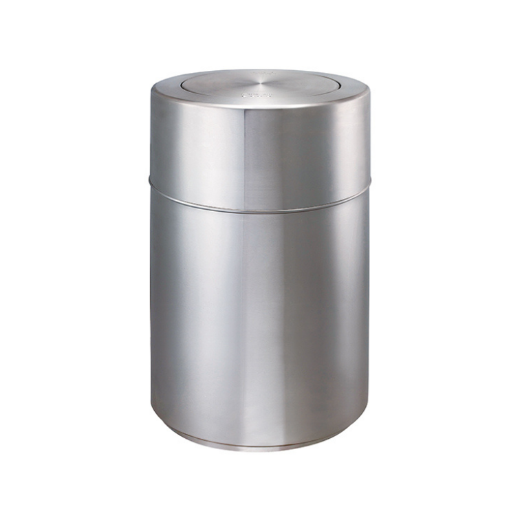 Stainless Steel Coated Swing Bin (92.6LT) - Hygiene System - Made in China-Daitona General Trading LLC