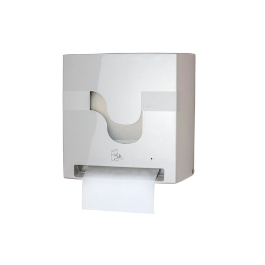Sensor-controlled Automatic Hand Towel Dispenser - Battery Operated (White & Black) - Celtex - Made in Italy-CX95420-Daitona General Trading LLC
