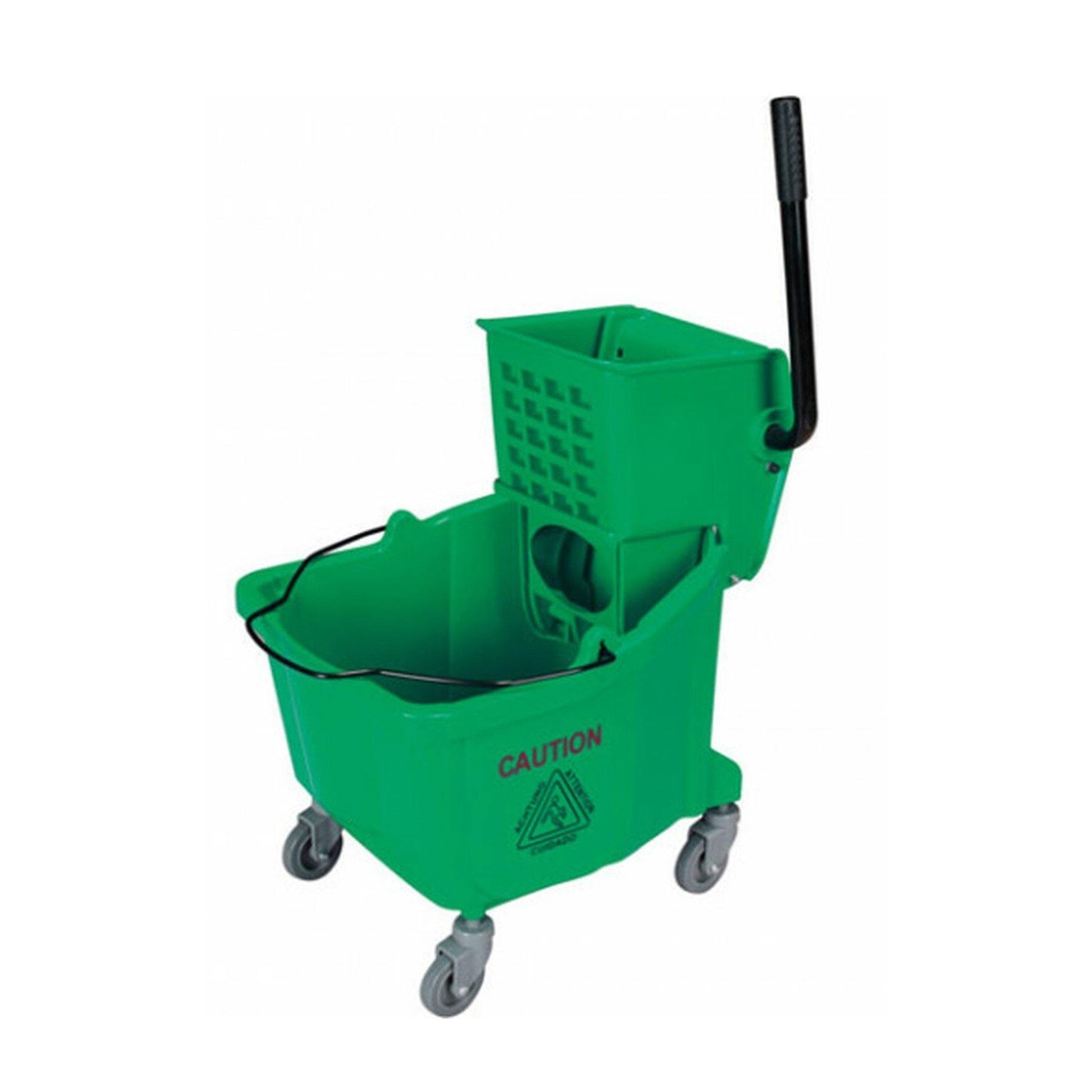 Single Mop Bucket Trolley 32LT - Baiyun - Made in China-Daitona General Trading LLC