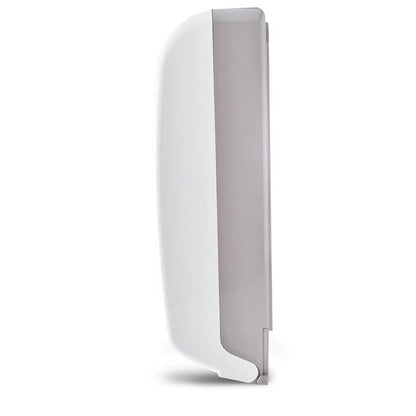Multi Fold Paper Towel Dispenser (White & Transparent Blue) - AZ Hygiene-Daitona General Trading LLC