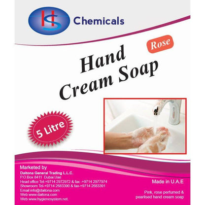 Hand Soap Rose (5L) - Hygiene System - Made in the UAE-Daitona General Trading LLC