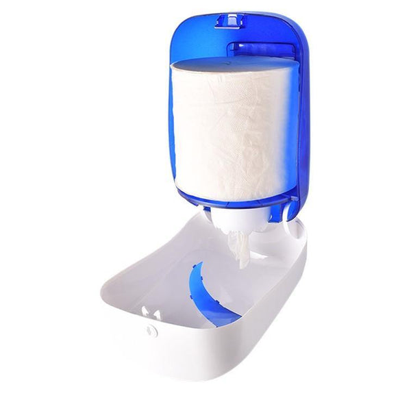 Center Pull Tissue Dispenser (Blanco Blue & Midnight Blue) - Sleek Series-Daitona General Trading LLC