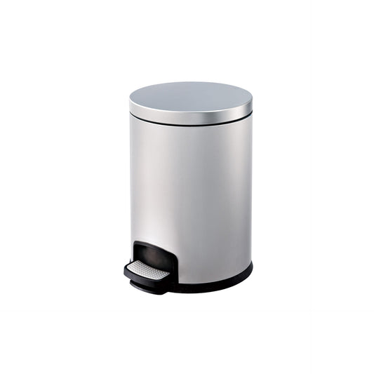 Stainless Steel Coated Dust Bin With Pedal 5LT - Hygiene System - Made in China-Daitona General Trading LLC