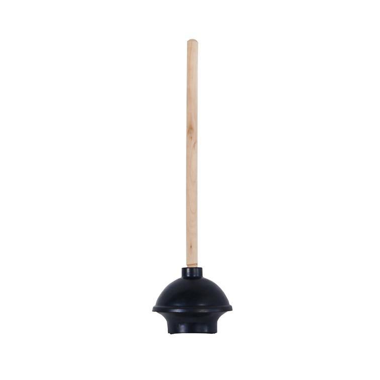 Toilet Plunger With Handle (Black) - Vita - Made in Taiwan-Daitona General Trading LLC