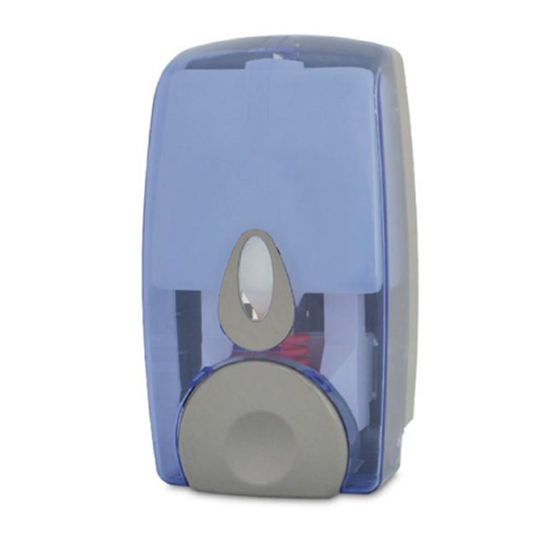 Hand Soap Dispenser 800ml (White & Transparent Blue) - AZ Hygiene-AZ800TB-Daitona General Trading LLC