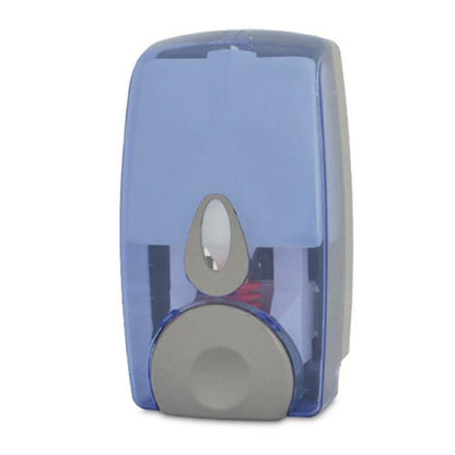 Hand Soap Dispenser 800ml (White & Transparent Blue) - AZ Hygiene-AZ800TB-Daitona General Trading LLC