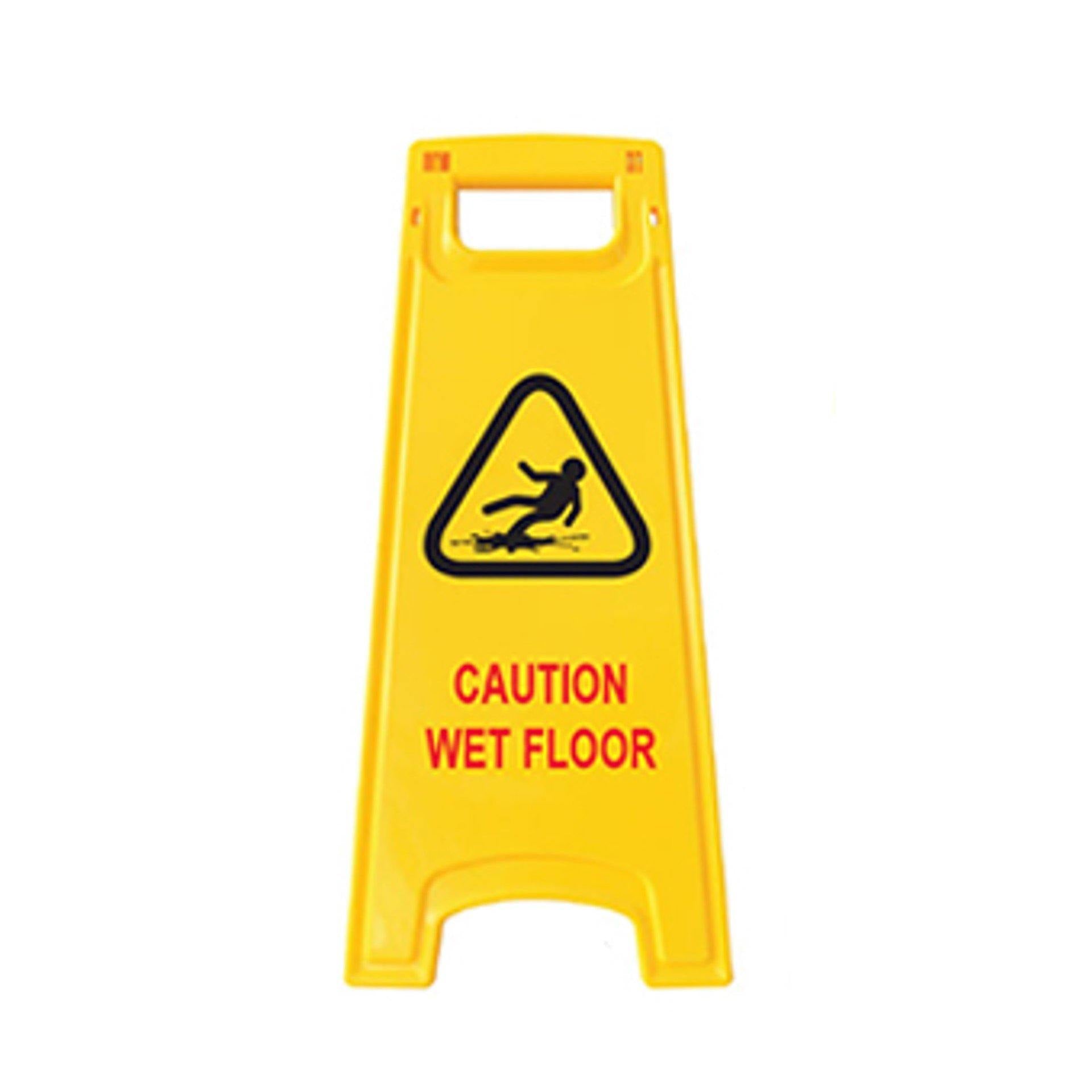 Caution Sign Board - Caution Wet Floor - AZ Hygiene - Made in Malaysia-Daitona General Trading LLC