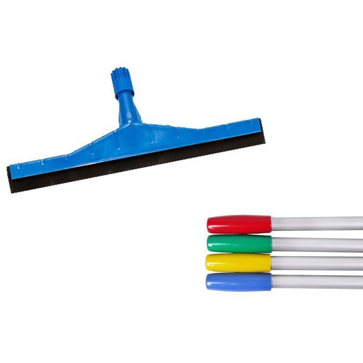 Mustik Floor Squeegee 75CM (Grey/Blue) With Aluminium Handle - IPC Pulex - Made in Italy-Daitona General Trading LLC