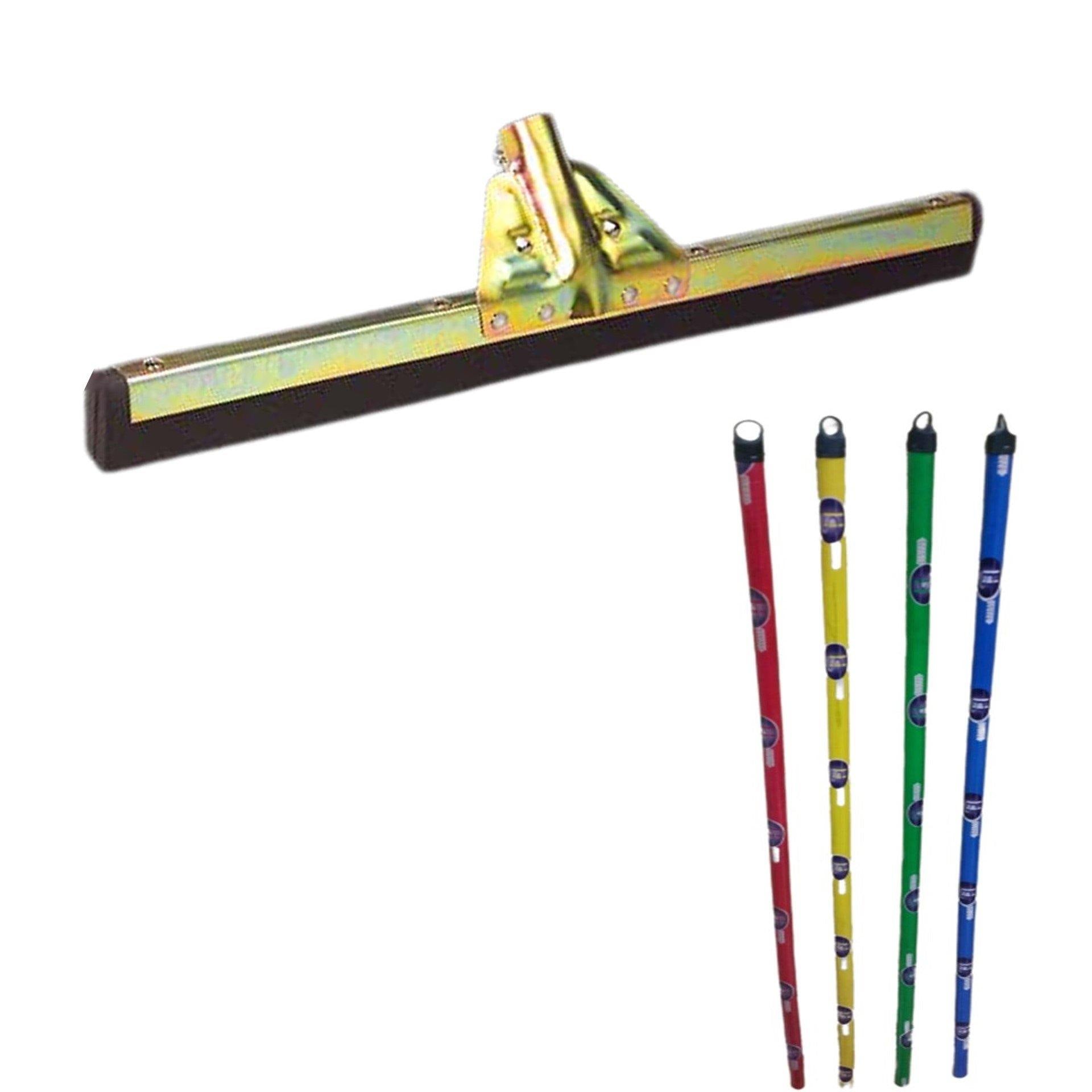 Metal Double Blade Sponge Wiper 45CM With Wooden Handle - Kach Sheng - Made in Taiwan-Daitona General Trading LLC