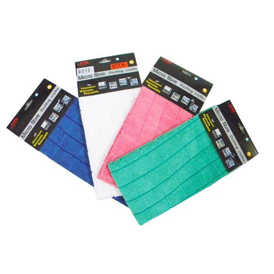 Microfiber Dusting Cloth Square Shape 40 x 60CM - Vita - Made in Taiwan-Daitona General Trading LLC