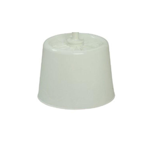 Toilet Brush Holder (White) - Mr. Brush - Made in Italy-Daitona General Trading LLC