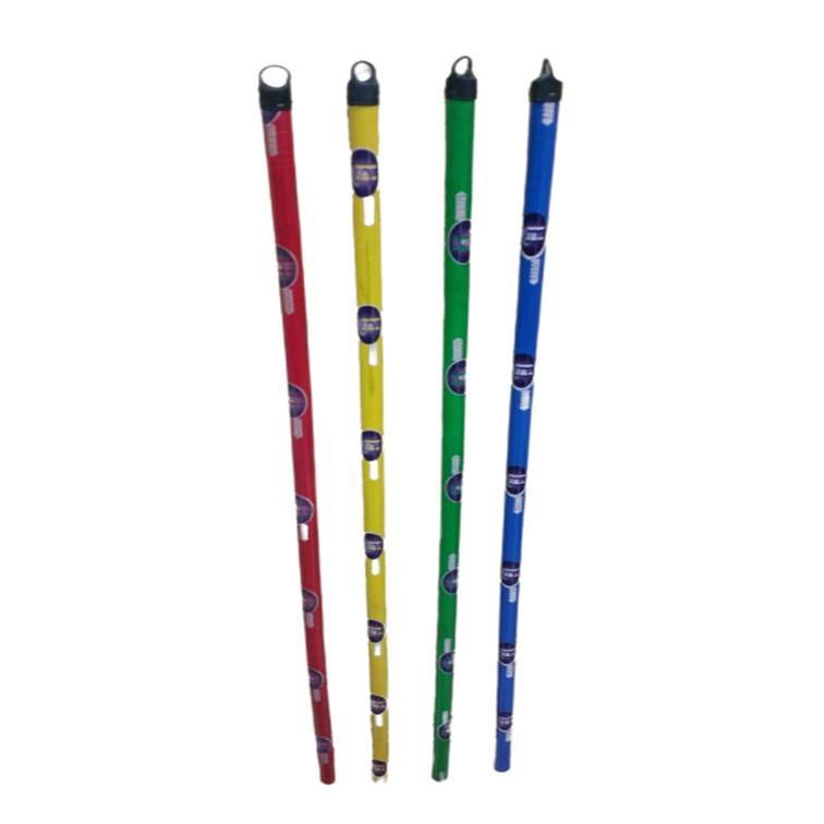 Wooden Handle 120CM Plastic Coated With Thread (Red, Yellow, Blue & Green) - Hygiene System - Made in China-Daitona General Trading LLC